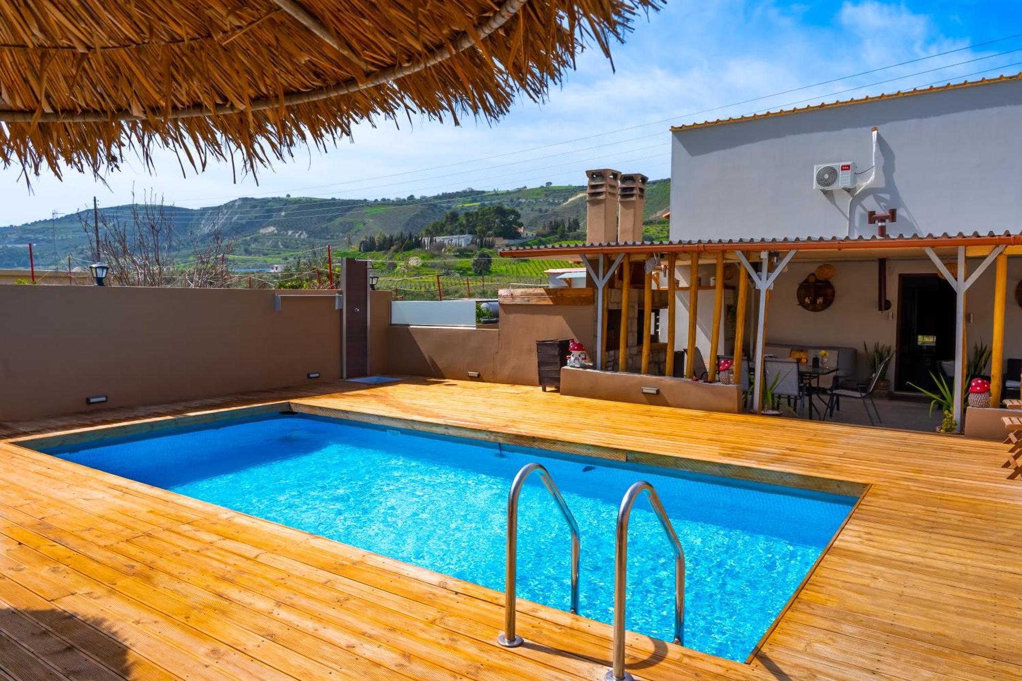 Countryhouse Villa With Pool & Private Parking Heraklion Exteriör bild