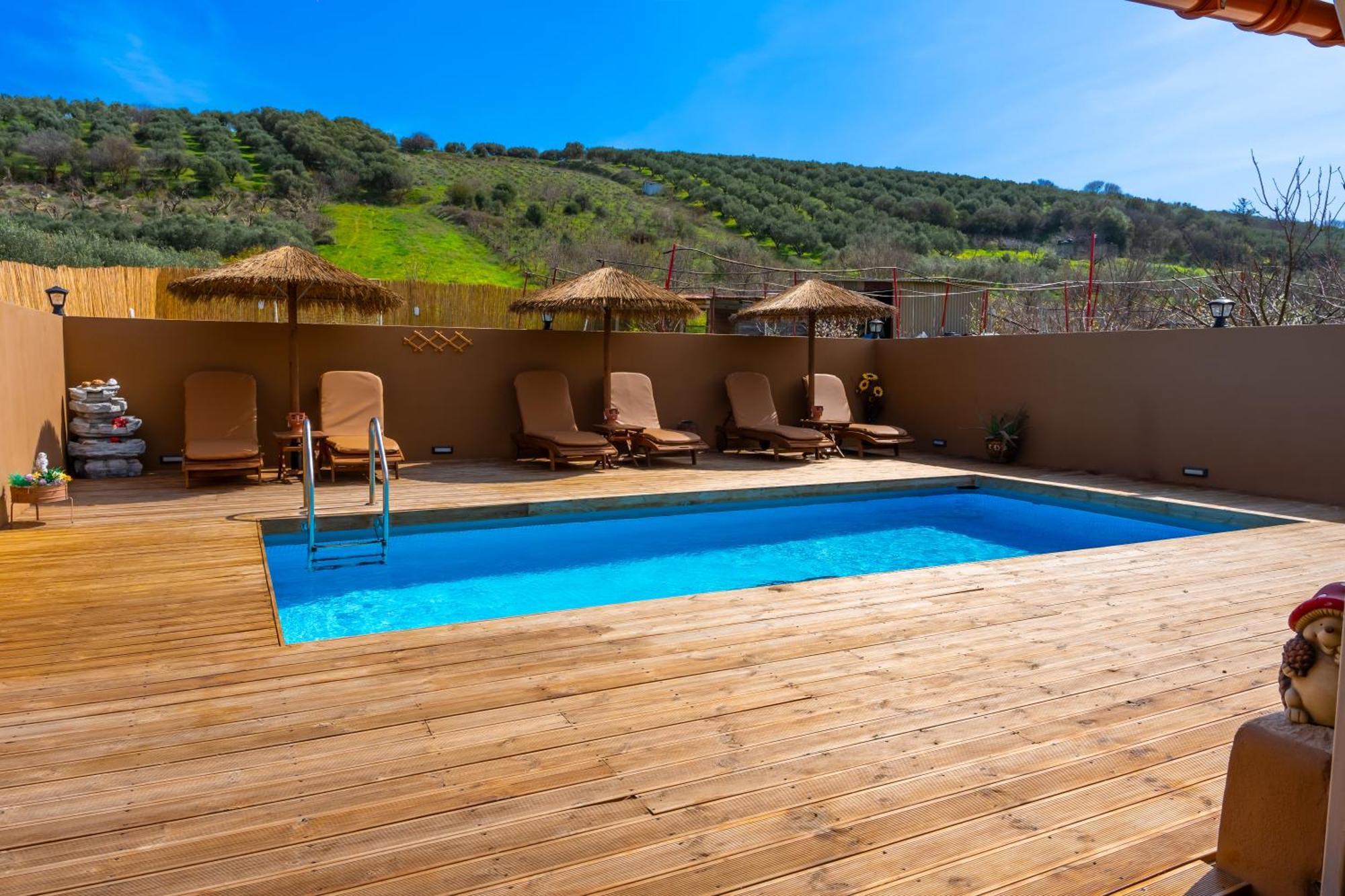 Countryhouse Villa With Pool & Private Parking Heraklion Exteriör bild