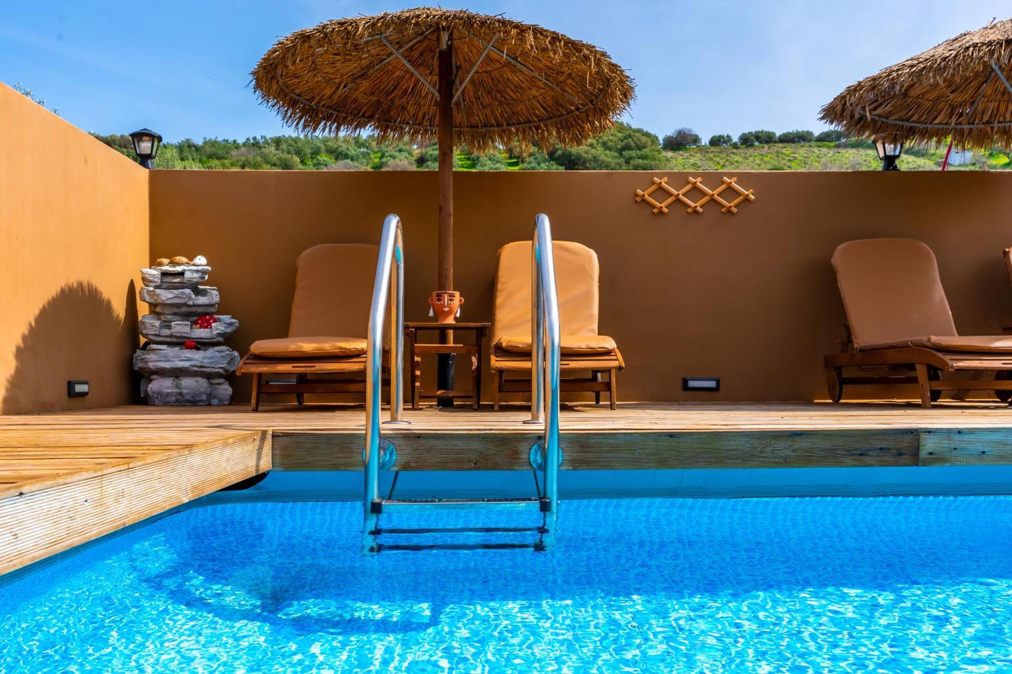 Countryhouse Villa With Pool & Private Parking Heraklion Exteriör bild