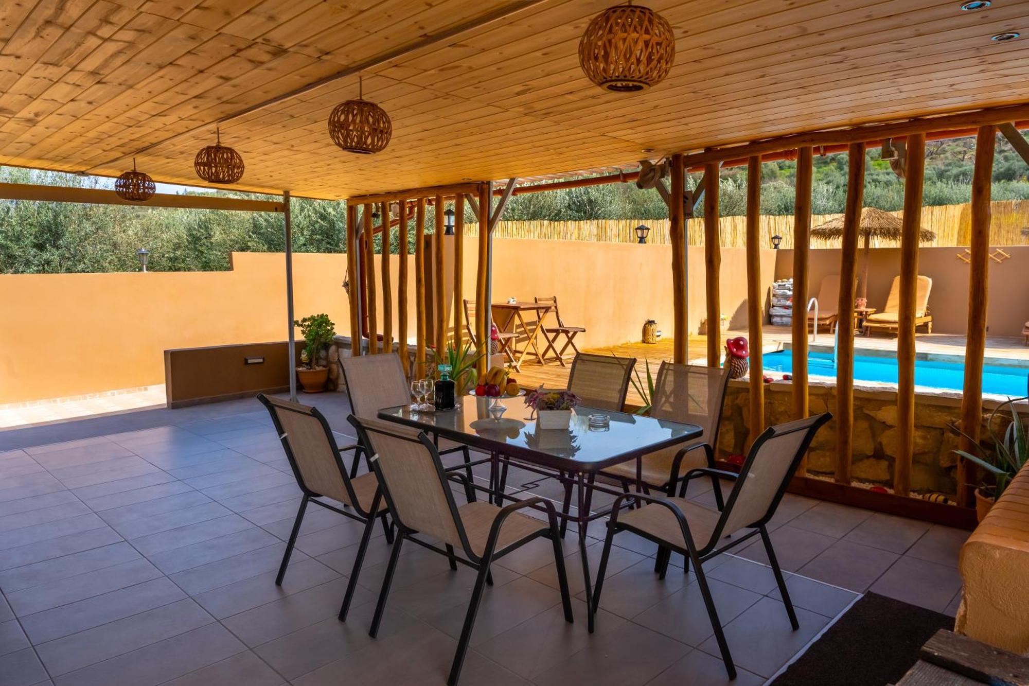 Countryhouse Villa With Pool & Private Parking Heraklion Exteriör bild
