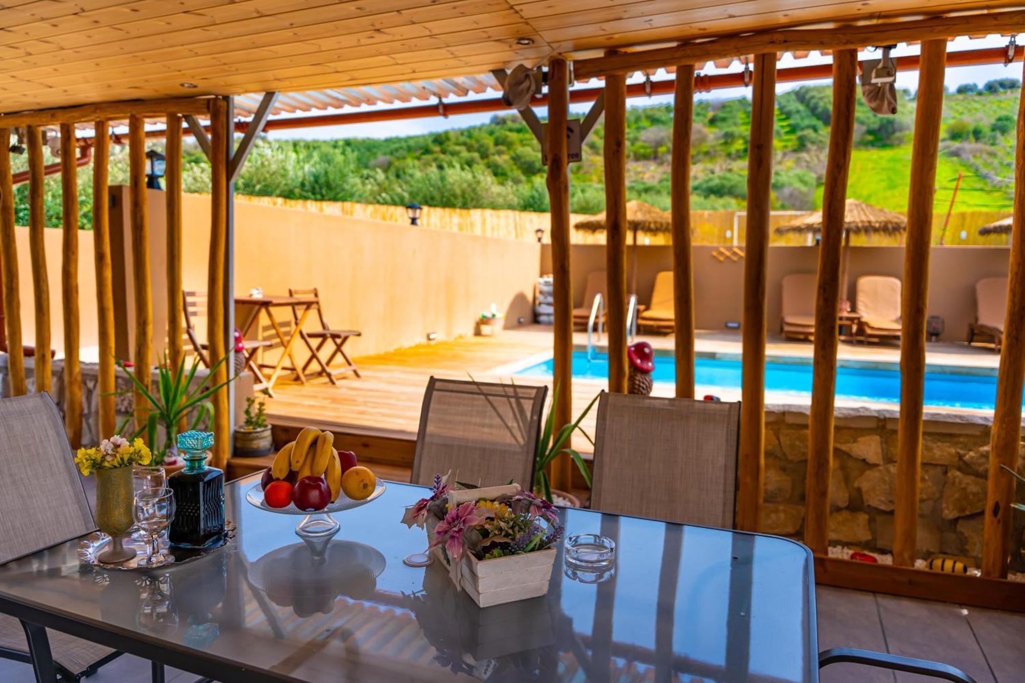 Countryhouse Villa With Pool & Private Parking Heraklion Exteriör bild