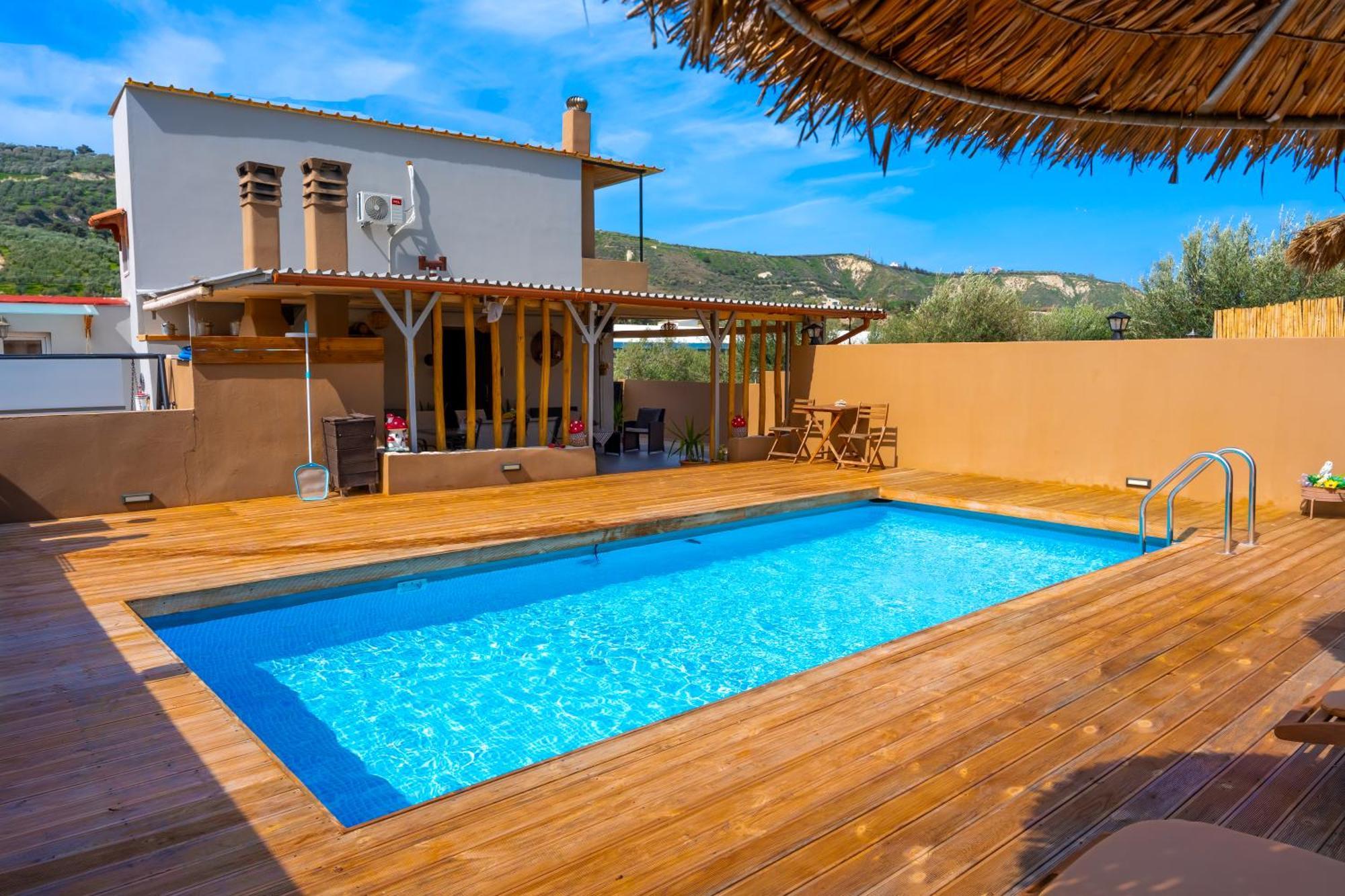 Countryhouse Villa With Pool & Private Parking Heraklion Exteriör bild